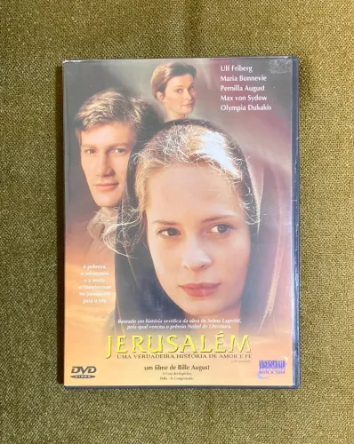 DVD Versátil: Jerusalém - Uma Verdadeira História de Amor e Fé (Direção Bille August) RARO