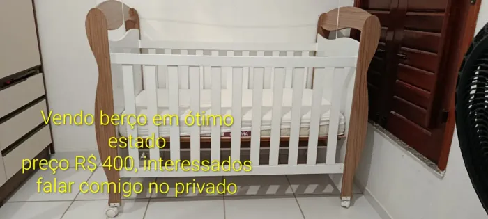 Berço semi novo
