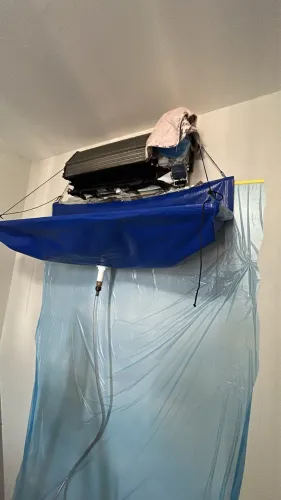 Higienização de ar condicionado