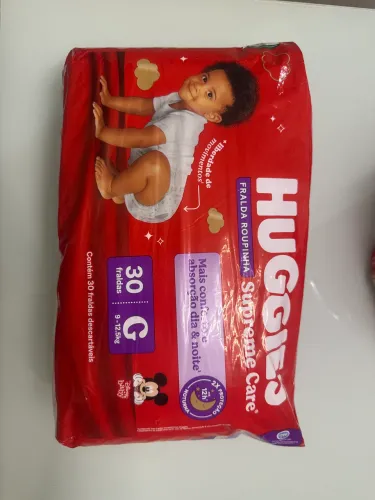 Vendo fralda Huggies supreme care 