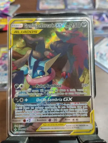 Carta Graninja e Zoroark EX 107/214