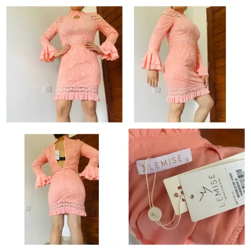 Vestido Rose c\renda