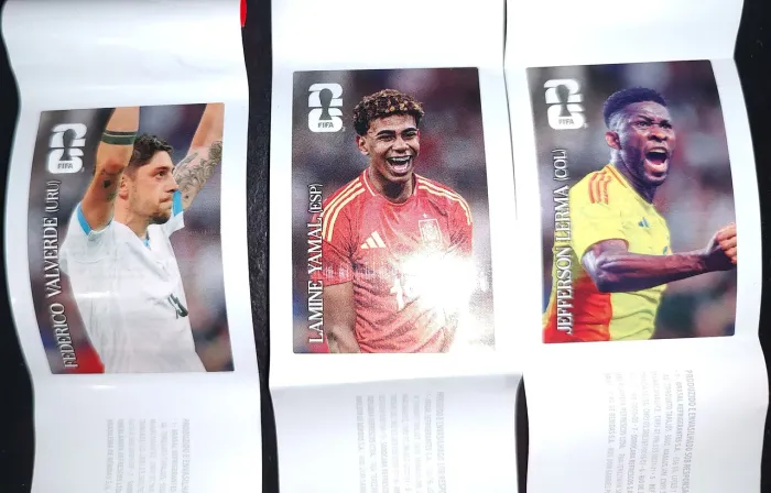 3 figurinhas copa 2026 coca cola