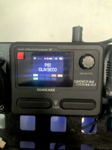 Pedaleira/pedal Pocket master Sonicake