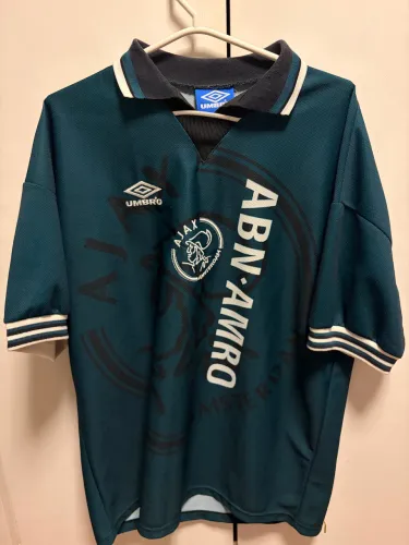 camisa reserva Umbro do Ajax da temporada 1995-1996 tamanho G