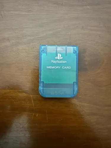 Memory Card PS1 Translúcido Original 
