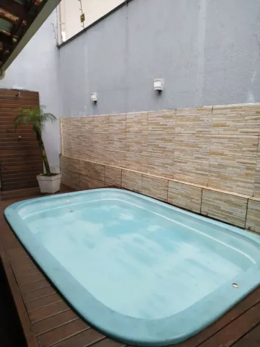 Piscina fibra estilo ofurô
