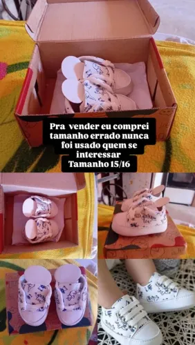 Vende-se sapatode bebê masculino