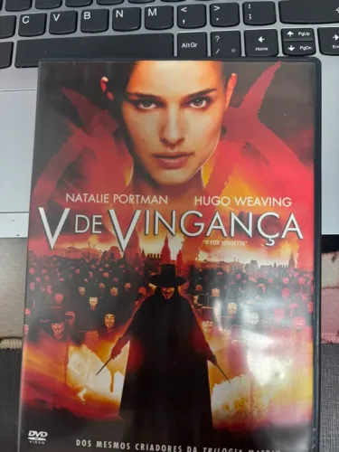 DVD V de Vingança - Natalie Portman - Dublado e Legendado