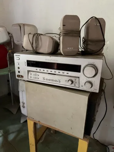 Home Theater Sony STR-DE895 6.1 - Receiver + Caixas de Som + Subwoofer