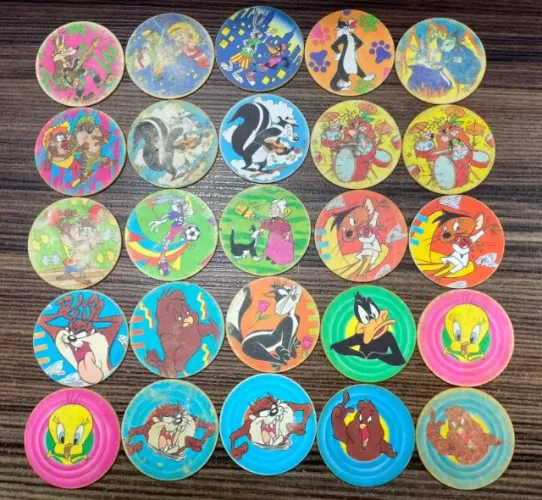 Tazos Looney Tunes Elma Chips