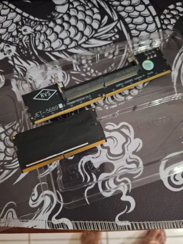 Vendo memória ram ddr5 para notebook e adaptador para usar em pc