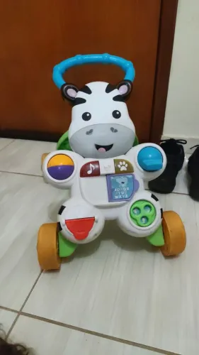 Apoiador zebra bebê 