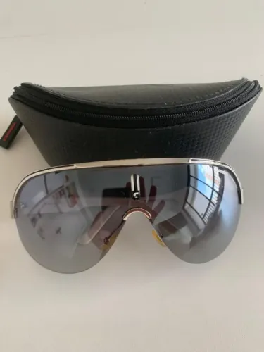 Óculos Carrera Mask Shield Original com Estojo em Carbono