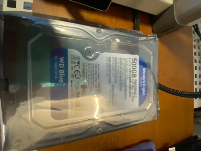 Lote de 4x HDs 3,5" para Desktop 500Gb
