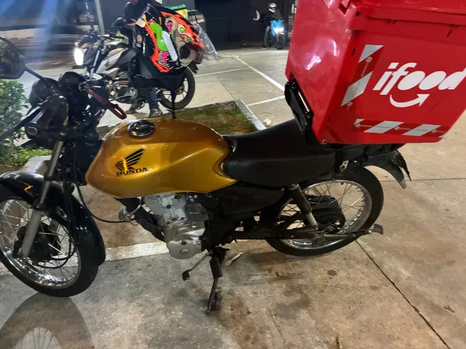 MOTO CARGO AMARELA 125c 