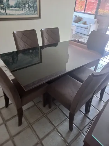 Mesa jantar 6 cadeiras