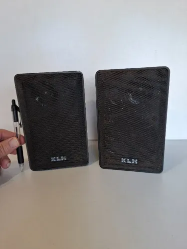Par de caixas acústicas KLH Audio Systems mod. 970A 3 vias 40W 4-6 Ohms