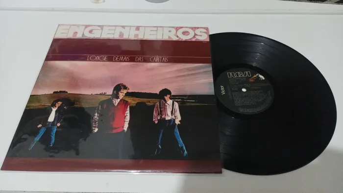 Engenheiros do Hawaii - lp vinl Obs: capa plotada