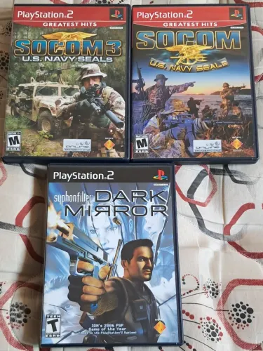 Jogos PS2 - Originais