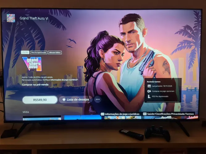 Smart tv Hisense 65 polegadas 4K ( ACEITO TROCA)