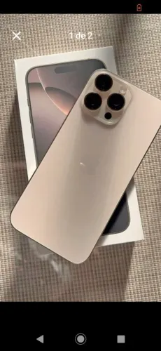 Iphone 16 Pro Max 256 - Semi novo com garantia