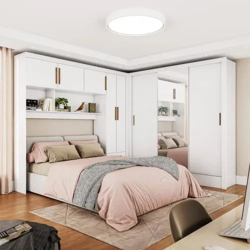Guarda Roupa Modulado Casal Santiago - Entrega Rápida
