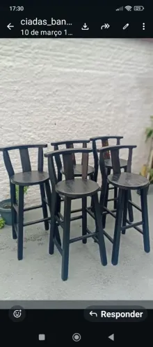 Banquetas novas VÁRIAS CORES E ALTURAS
