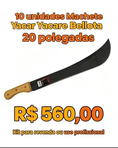 Kit 10 facão