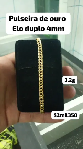 Pulseira de ouro