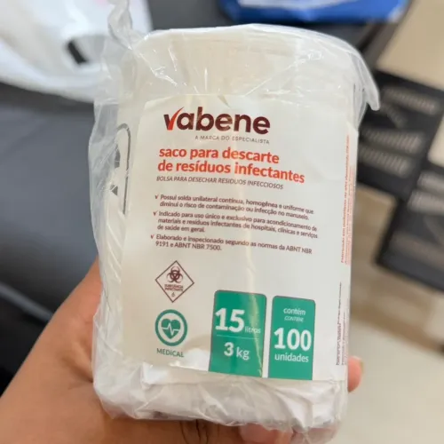 100 Sacos lixo infectante