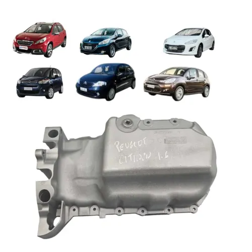 *Cárter Óleo Peugeot 206 207 307 Citroën C3 C4 Picasso 1.6
