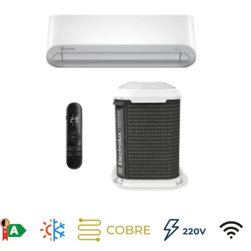 Ar Condicionado Split Inverter Frio 18000BTUs com Wifi 220V Color Adapt Wi-Fi Electrolux