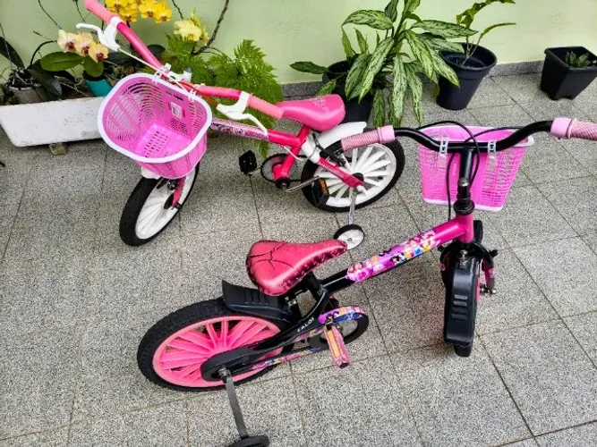 2 bicicleta aro 16 semi nova