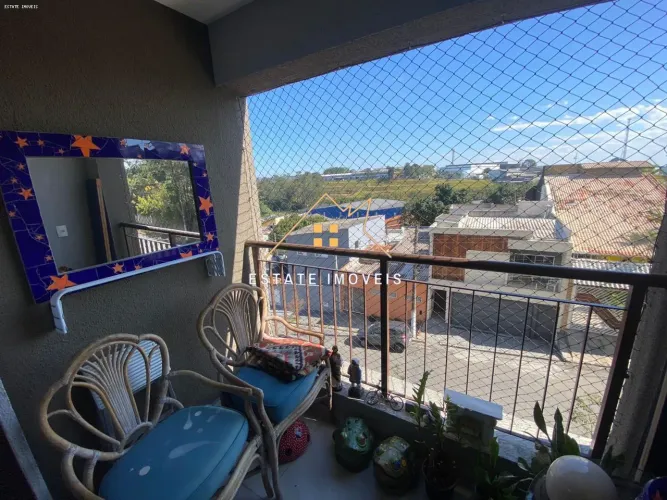 Apartamento para Venda em Arujá, Jordanópolis, 2 dormitórios, 1 banheiro, 1 vaga