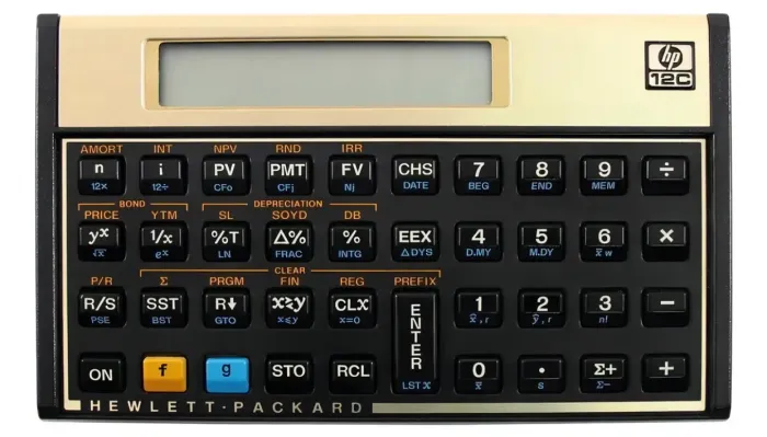Calculadora Financeira Hp 12c Gold estado de nova
