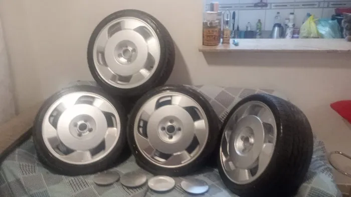 Rodas Orbitais aro 17 com pneus