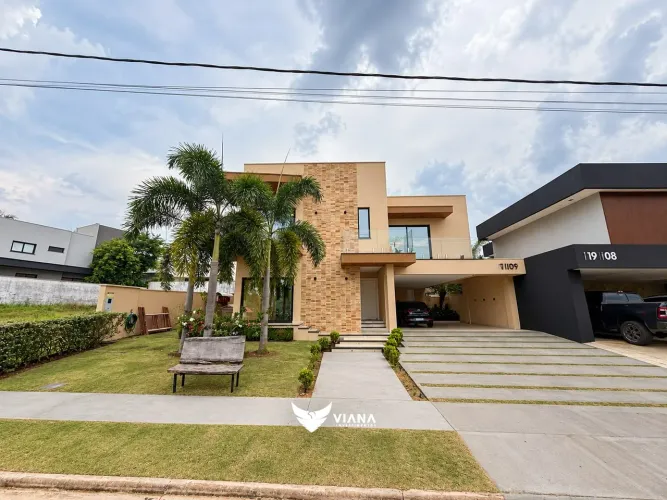 Sobrado 4 suítes com piscina à venda em Ecoville, Porto Velho