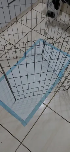 Cercado modular 4 partes de 60 x 85 cm