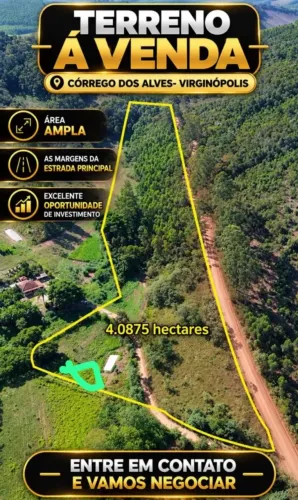 Lindo Terreno pra quem ama viver bem