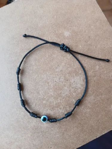 Pulseira olho grego preta