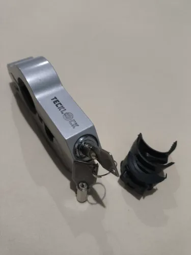 Trava para moto TeckLock (a melhor que existe)