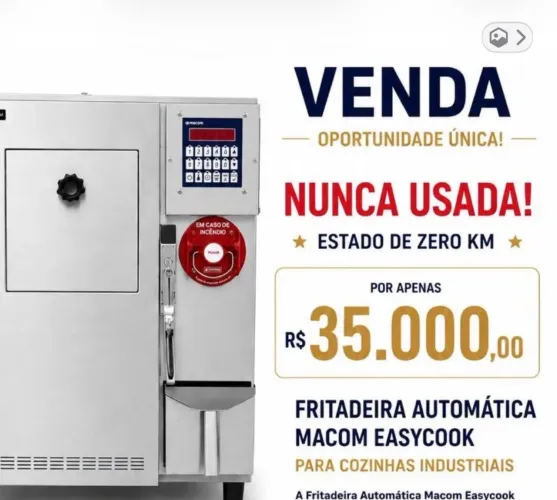 FRITADEIRA MACOM EASYCOOK NOVA