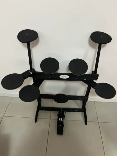Bateria Praticável Preta Conpleta
