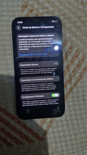iPhone 12 64GB Preto - Tudo Funcionando