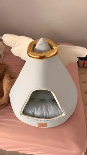Cama pet anjo média
