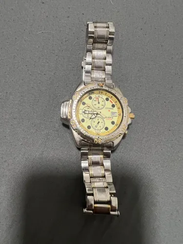 Relógio CITIZEN AQUALAND - 3740 - JAPAN 200 M - STAINLESS STEEL - QUARTZO, ..