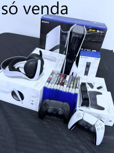 PlayStation 5 Pro com leitor de disco 