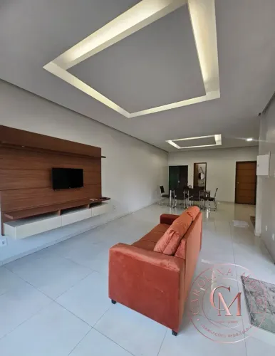 Condomínio Cidade Jardim II - Casa com 4 suítes, sendo 1 máster com varanda. (Mobiliada)
