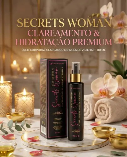Óleo corporal Clareador Secrets Woman